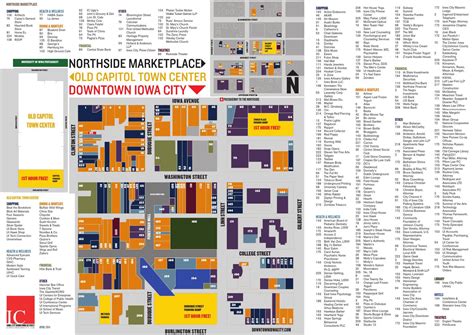 downtown iowa city business directory map by downtownic issuu