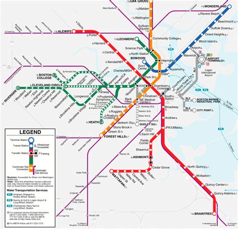Cambridge Metro Map Travelsfinderscom