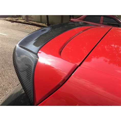 Carbon Fiber Rear Roof Spoiler Wing Lip Fit For VW Golf 6 MK6 VI GTI