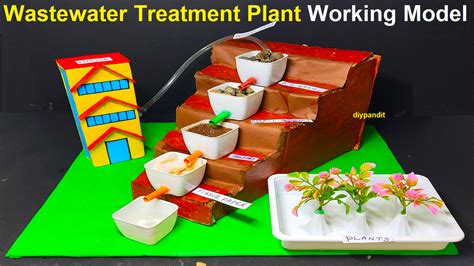 Wastewater Treatment Plant Working Model Diypandit Free Science