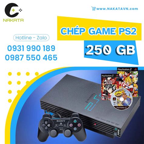 Gói Chép Game Ps2 250gb Nakata Shop Games