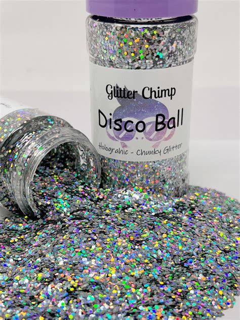 Disco Ball Chunky Holographic Glitter Glitter Chimp
