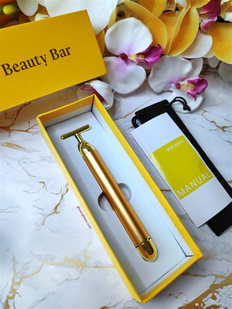 24k Gold Beauty Bar For Anti Aging And Face Firming Glossnglitters