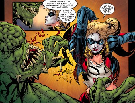 Harley Quinn Vs Killer Croc Injustice Gods Among Us Comicnewbies
