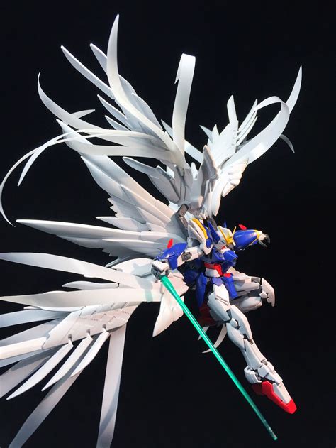 Gundam Guy Rg 1144 Wing Gundam Zero Custom Ew Extra Feather
