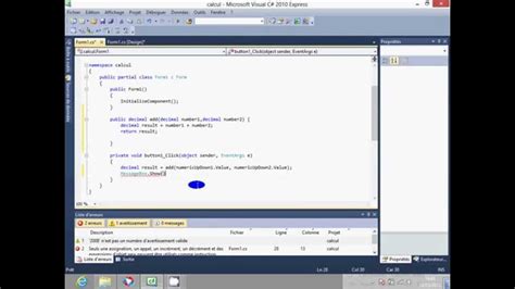 Create Your Own Calculator Tutorial 1 C Sharp Visual Studio Youtube