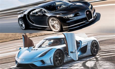 Bugatti Chironkoenigsegg Regera Vergleich Autozeitungde