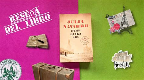 Dime quién soy de Julia Navarro Reseña del libro YouTube
