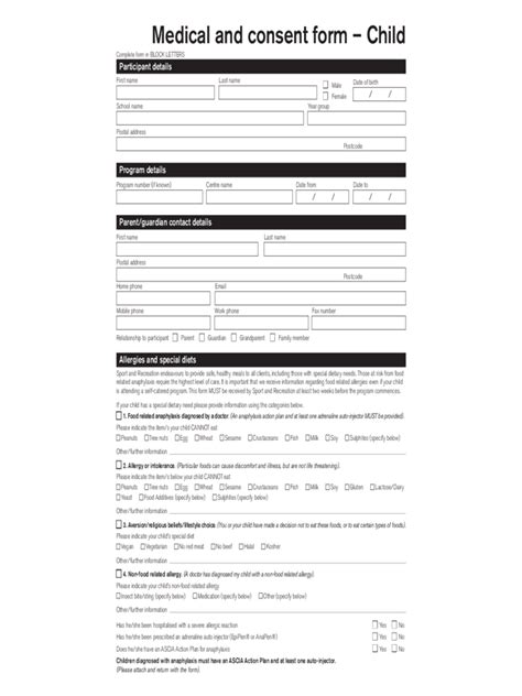 2022 Model Consent Form Fillable Printable Pdf Forms Handypdf