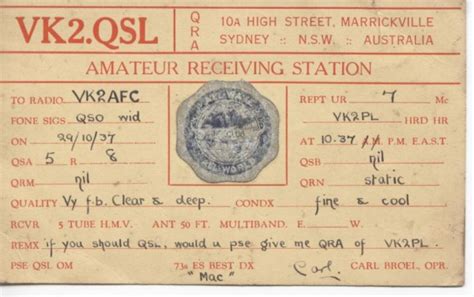 Old Qsl Cards Welcome To My Site Bemvindo