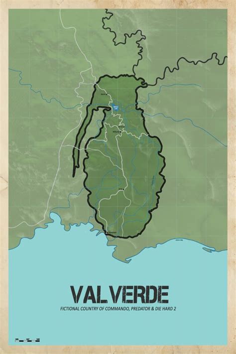 Val Verde Fictional Countries In Movies By Edgar Ascensao The