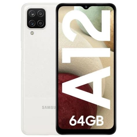 Samsung Galaxy A12 Dual Sim 4gb64gb White Desbloqueado Compara Preços