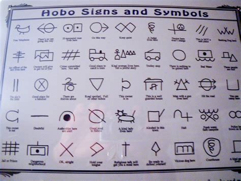 Hobo Signs And Symbols Flickr Photo Sharing