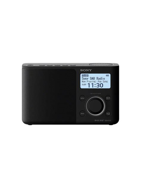 Sony Xdr S61d Portable Dabdabfm Digital Radio Black Digital Radio