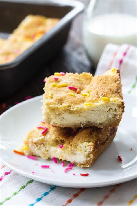 Sugar Cookie Cheesecake Bars Spicy Southern Kitchen