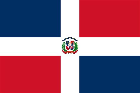 Bandera De República Dominicana Banderas Del Mundo