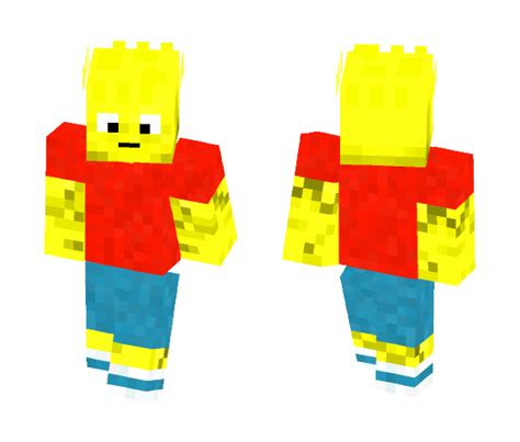 Download Bart Simpson Minecraft Skin For Free Superminecraftskins