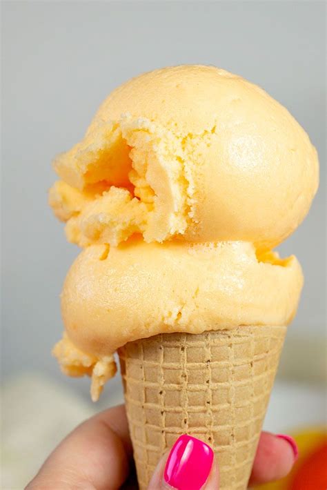 Simple And Delicious Homemade Orange Sherbet That You Can Make With Or