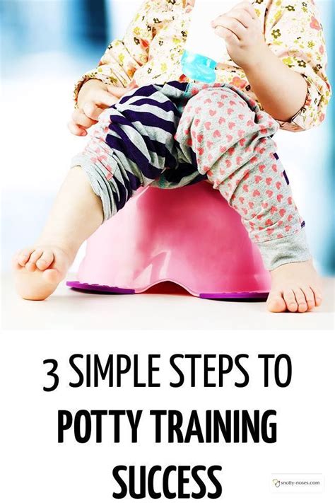 3 Simple Steps To Potty Training Success Potty Training Tips Potty
