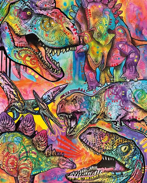 Dean russo was born and raised in brooklyn, ny where he currently works and resides. Dean Russo Dinosaurs 500 Piece Jigsaw Puzzle 840391137073 ...