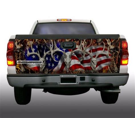 Sell American Buck 2 Camouflage Truck Tailgate Vinyl Graphic Decal
