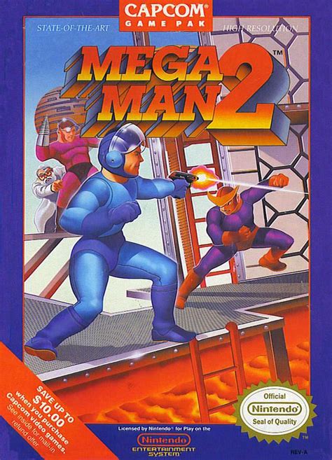 Old Mega Man 2 Poster Rretrogaming