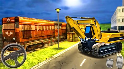 Heavy Excavator 3d Simulator Driver Construction Vehicles Android