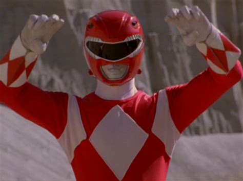 Jason Morphed As The Original Red Mighty Morphin Power Ranger Turbo