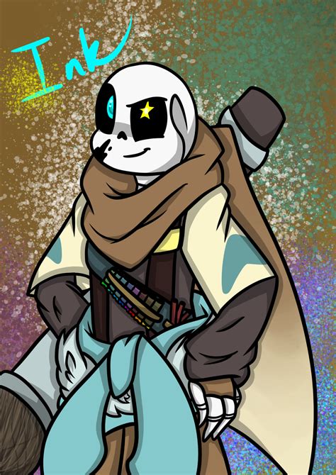 Ink!sans ink!sans is an out!code character who does not belong to any specific alternative universe (au) of undertale. Inktale Sans by xXRosettaCookieXx on DeviantArt