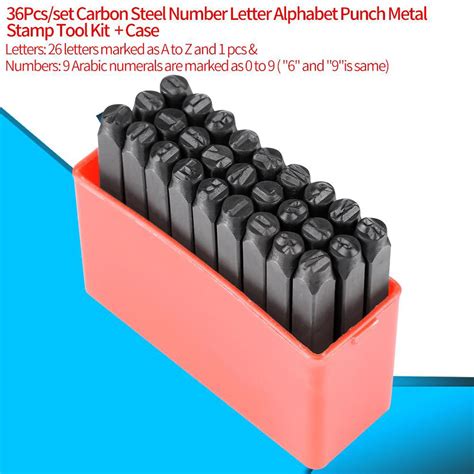 Use these free alphabet punch cards to help your children practice matching upper and lowercase using these alphabet punch cards. 36Pcs/set Letter Alphabet Punch Metal Stamp Tool Kit ...