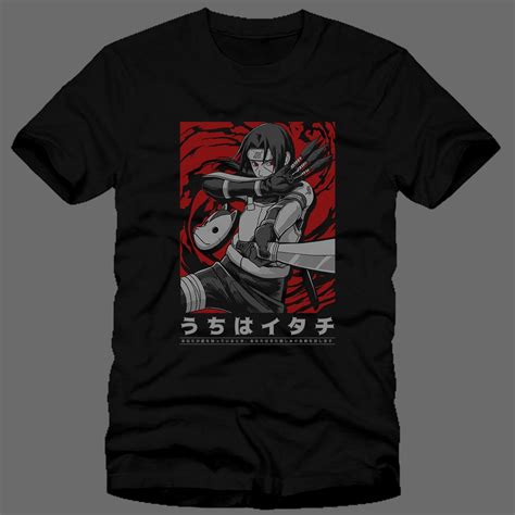 Uchiha Itachi T Shirt Naruto Shirts Shirt Design Inspiration Anime