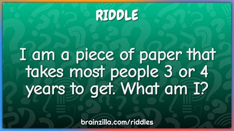 If you wanted to work out the answer with a calculator, you would have probably reached the grand total of 31,536,000 seconds in a year. I am a piece of paper that takes most people 3 or 4 years ...