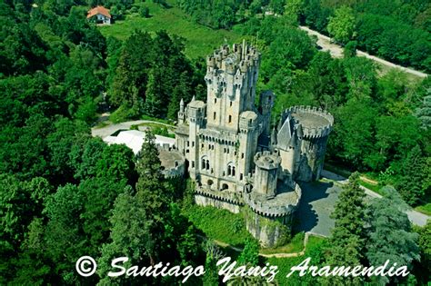 Butron Castle Gatika Bizkaia Basque Country Drone Photography