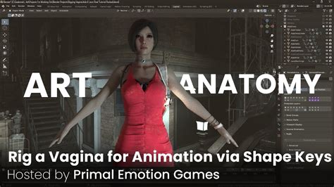 Rigging A Vagina Via Shape Keys For Animation Primal Emotion Games