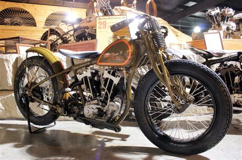 Wheels Through Time Photo Of The Day One Of Two 1930 Harley Davidson