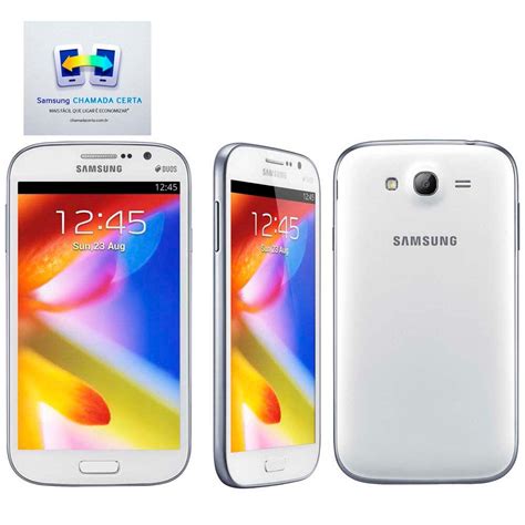 Smartphone Samsung Galaxy Gran Duos Gti9082 Branco Com Dual Chip Tela