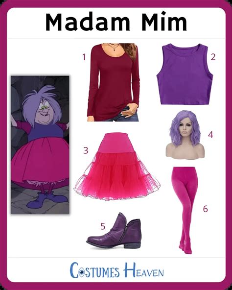 Madam Mim Costume For Cosplay And Halloween 2024