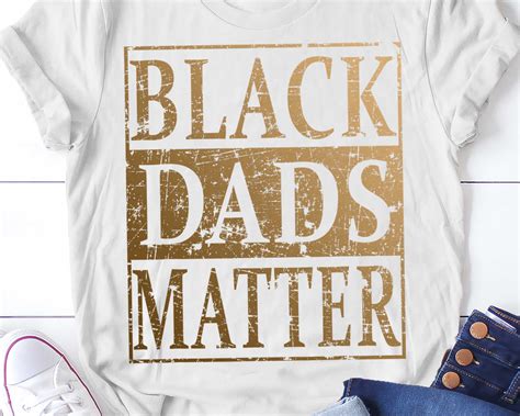 Mens Black Dads Matter Fathers Day T For Black Men Etsy