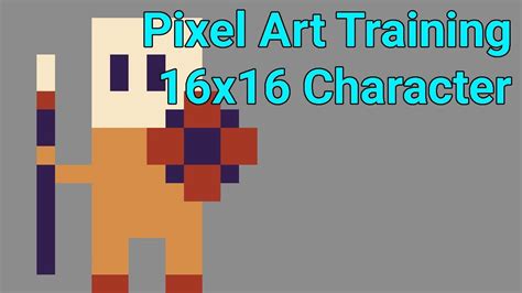If you start with a bad drawing, no amount of polish will be able to save you. EN 16x16 Character - Pixel Art Training - YouTube