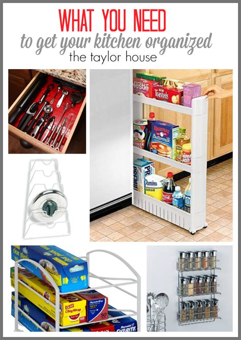Here is why the kitchen cabinets organization is the inner part of the whole design plan. Best Products to Organize Your Kitchen | The Taylor House