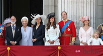 Los Duques de Cambridge y la Condesa de Wessex en Trooping the colour ...