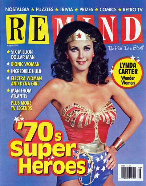 Remind August Front Cover Lynda Carter As Wonder Woman A Photo On Flickriver