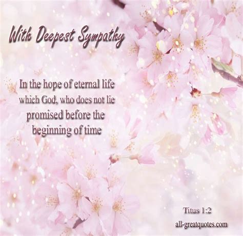 My Deepest Sympathy Quotes Quotesgram