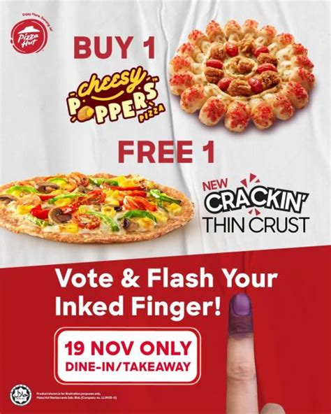19 Nov 2022 Pizza Hut General Election Promotion