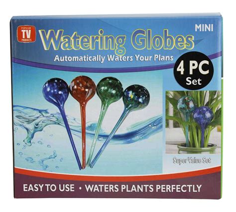 Plant Watering Globes Automatic Watering Bulbs 16pc Mini 3995