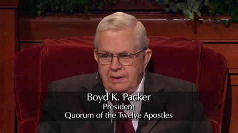 La Clave Para La Protección Espiritual Por El Presidente Boyd K Packer
