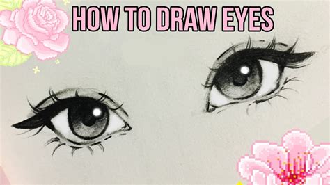 Starting with an oval shape you'll learn to complete the eye using light and shade. How to Draw Eyes ♡ | by Christina Lorre' - YouTube