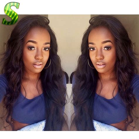 Water Wavy Human Hair Half Wigs For Black Women Natural Wave Lace Front