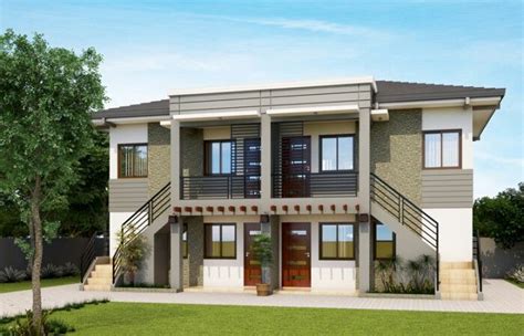 4 Plex Apartment Small Apartment Building Small House Design Duplex