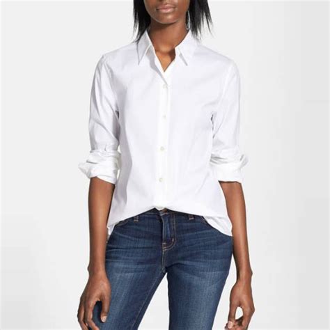 White button down shirt women. 10 Best White Button Down Shirts 2018 | Rank & Style